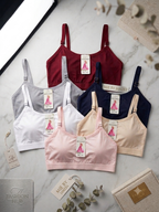 🔥 Pack of 4 Premium Comfort Camisole Bralette – Buttery Soft, Seamless & Sexy Everyday Bra for Women | No Wire, All Day Comfort