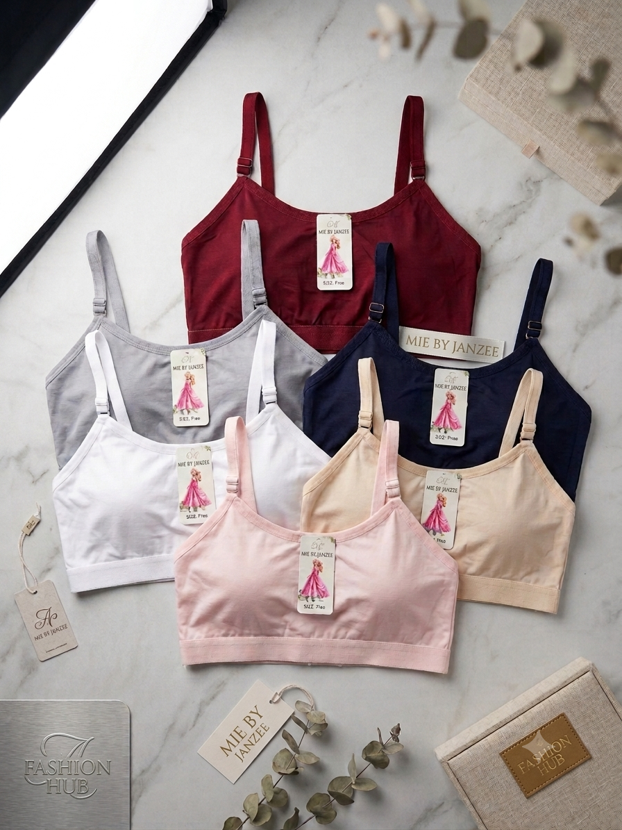 🔥 Pack of 4 Premium Comfort Camisole Bralette – Buttery Soft, Seamless & Sexy Everyday Bra for Women | No Wire, All Day Comfort