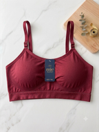 🔥 Pack of 4 Premium Comfort Camisole Bralette – Buttery Soft, Seamless & Sexy Everyday Bra for Women | No Wire, All Day Comfort