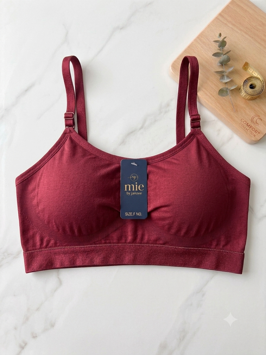 🔥 Pack of 4 Premium Comfort Camisole Bralette – Buttery Soft, Seamless & Sexy Everyday Bra for Women | No Wire, All Day Comfort