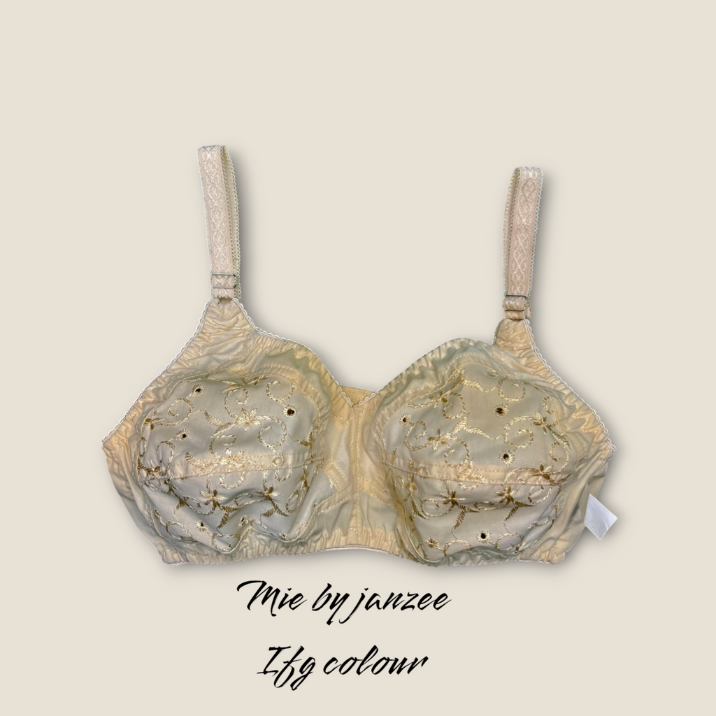 Pack of 3 pure cotton embroidered pieces in 3 beautiful colors